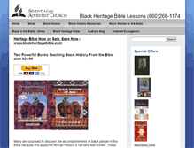 Tablet Screenshot of blackheritagebiblelessons-com.northeasternsda.com